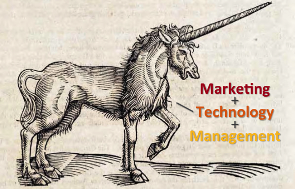 The Unicorn: Marketing + Technology + Management