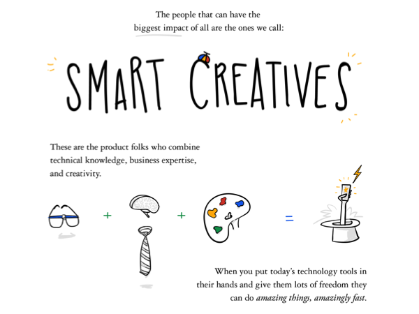 Eric Schmidt's Smart Creatives
