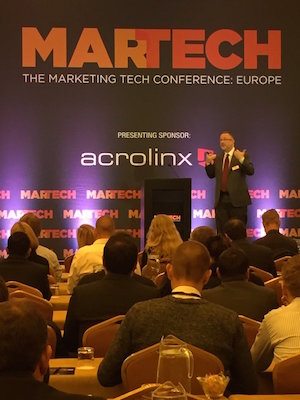 Scott Brinker at MarTech Europe