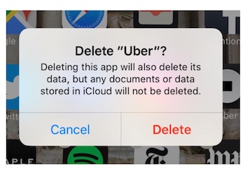Delete Uber