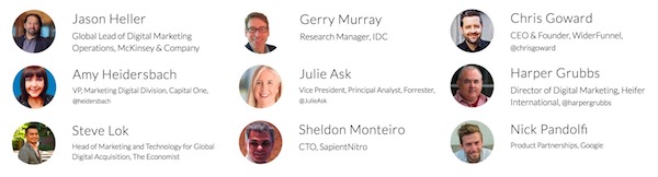MarTech Experience Track Speakers