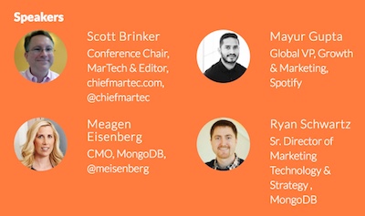MarTech Keynote Speakers May 10, 2017