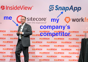 Me and SnapApp at MarTech