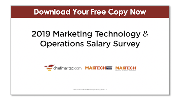 Marketing Operations and Technology Salary Survey Report