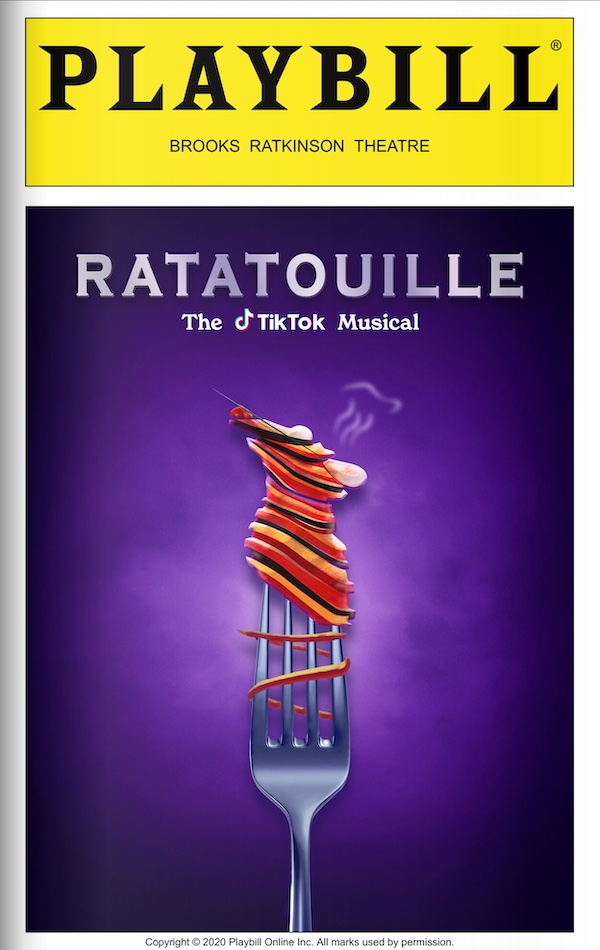 Ratatouille: The TikTok Musical Playbill