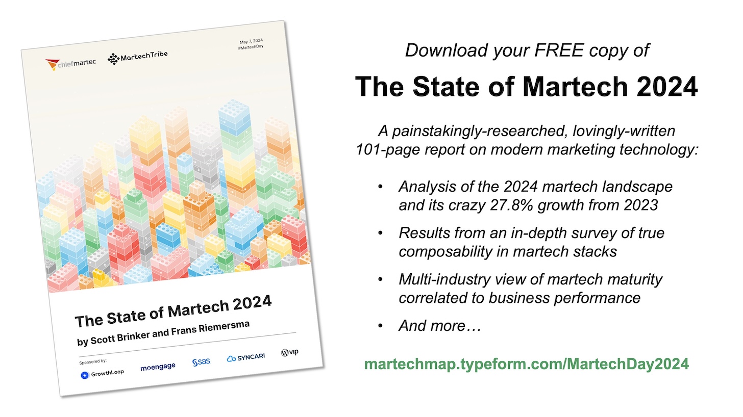 The State of Martech 2024 Report
