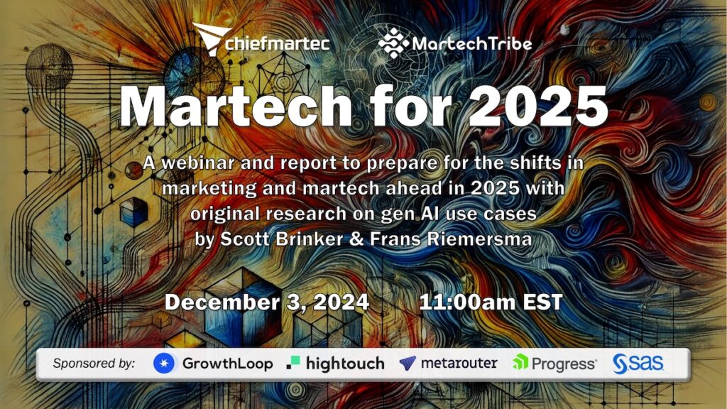 Martech for 2025