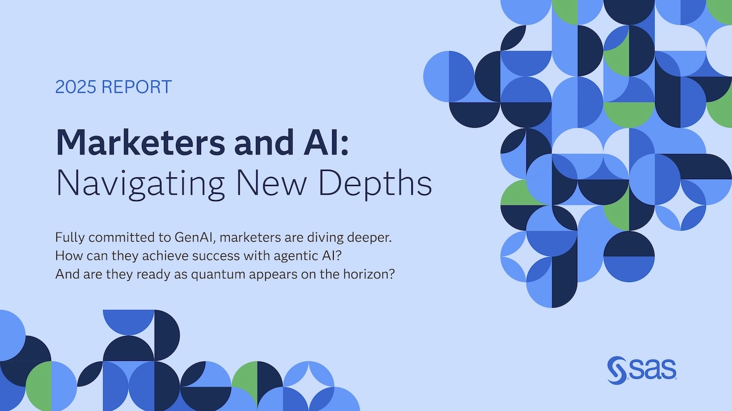 Marketers and AI: Navigating New Depths by SAS