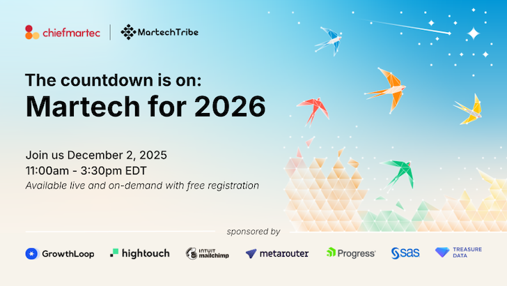 Martech for 2026 Report and Online Seminar
