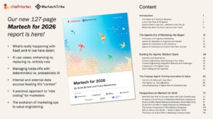 Martech for 2026 Report