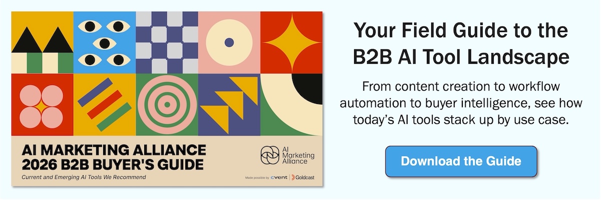 AI Marketing Alliance 2026 B2B Buyer's Guide